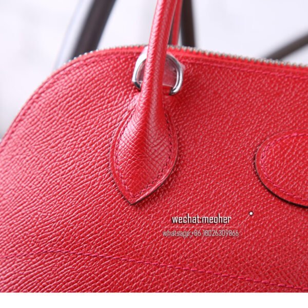 Hermes epsom bolide 27cm q5 rouge casaque - Image 2
