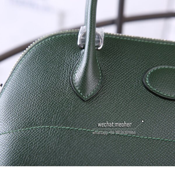 Hermes epsom bolide 27cm C6 Vert de Gris - Image 2