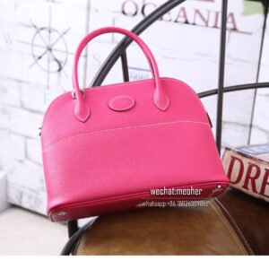 hermes epsom bolide 27cm E5 rose tyrien