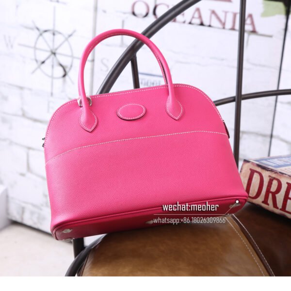 hermes epsom bolide 27cm E5 rose tyrien