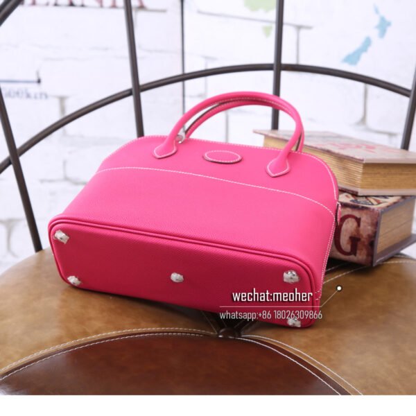 Hermes epsom bolide 27cm E5 rose tyrien - Image 5