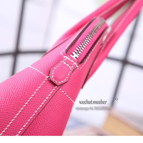 Hermes epsom bolide 27cm E5 rose tyrien - Image 7