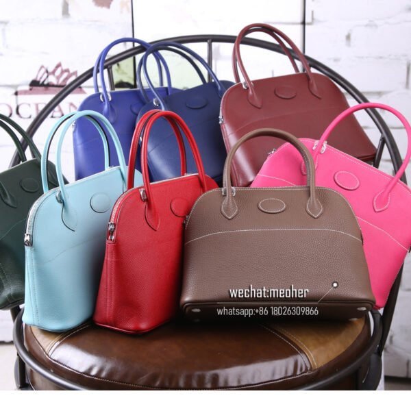 Hermes epsom bolide 27cm E5 rose tyrien - Image 10