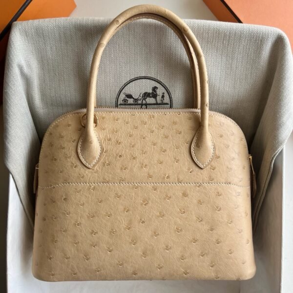Hermes kk ostrich bolide 27cm 19 Abricot - Image 9
