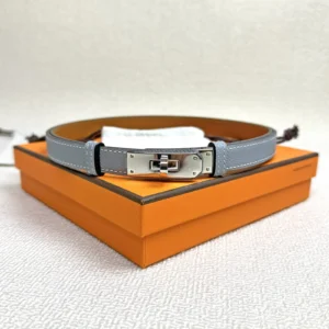 hermes epsom kelly 18 belt blue lin