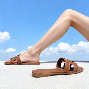 Hermes oran sandal swift leather gold 35-42