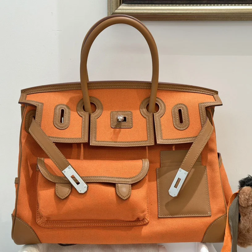Last One — Special Price Hermes cargo birkin 35cm orange - Image 10