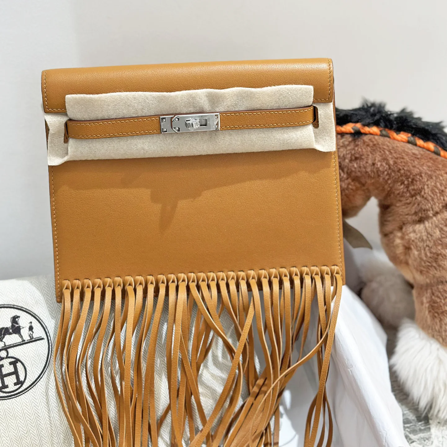 Discount Hermes swift kelly danse anate 2S sesame color - Image 4