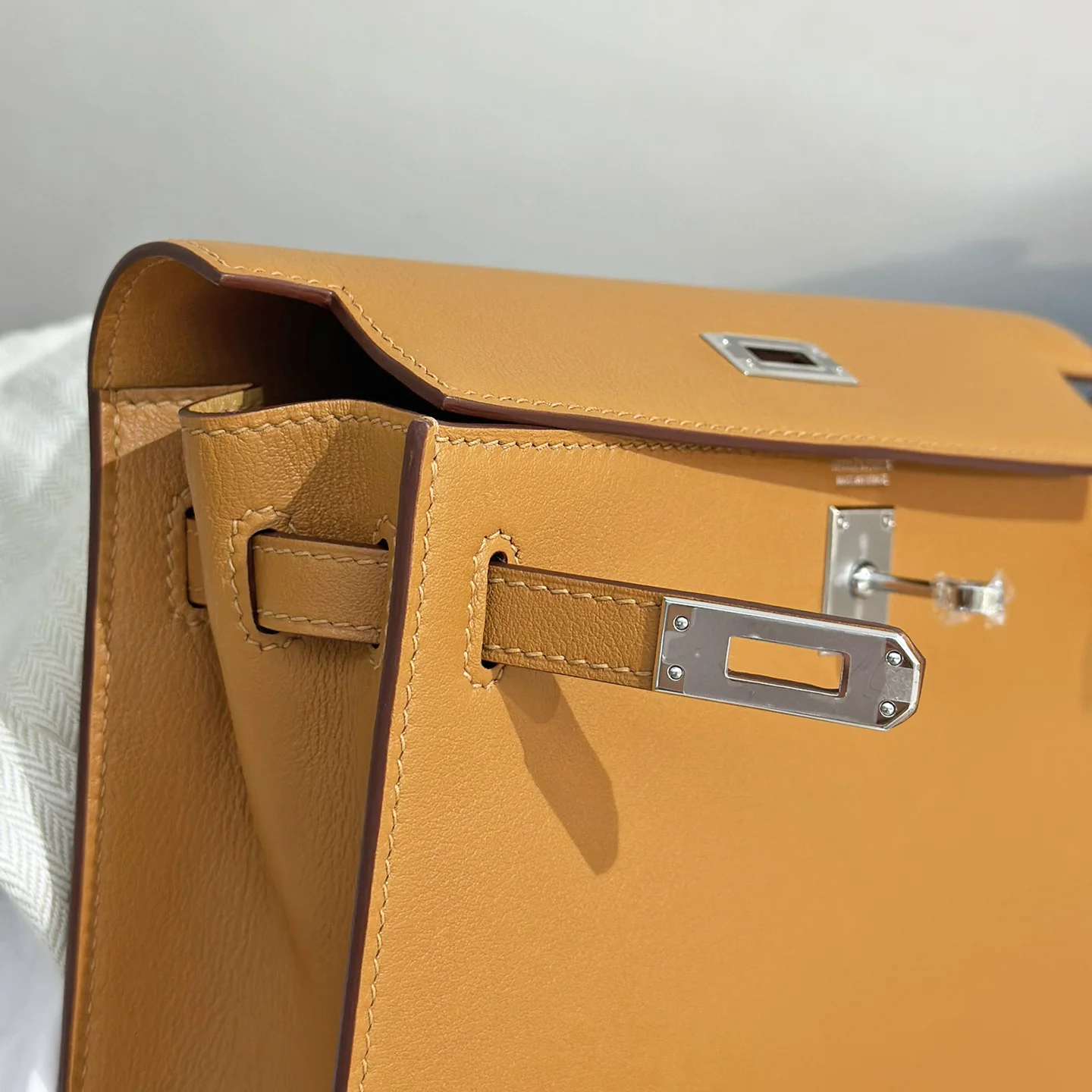 Discount Hermes swift kelly danse anate 2S sesame color - Image 11